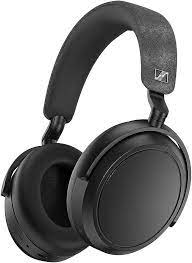 Sennheiser Momentum 4 Wireless Over Ear Headphones, Bluetooth Adaptive Noise Cancelling-ANC & Customizable Sound, 4 Digital Mics for Crystal-Clear Calls,60h Battery, 2 Yr Warranty, Black : Amazon.in: Electronics